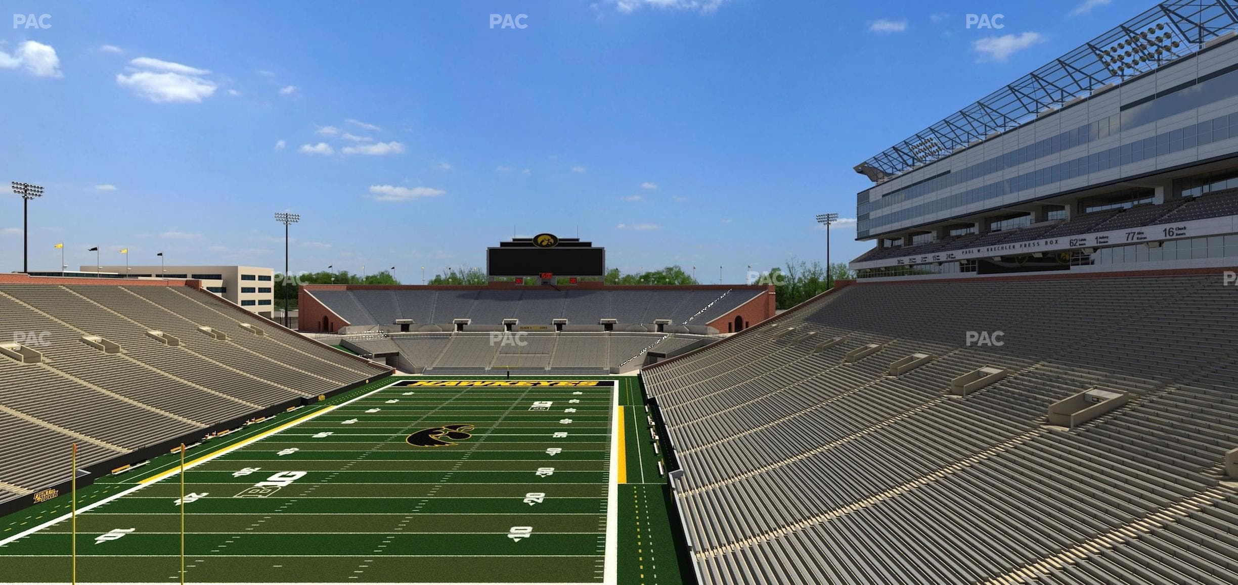Kinnick Stadium - Section 334 Seat View