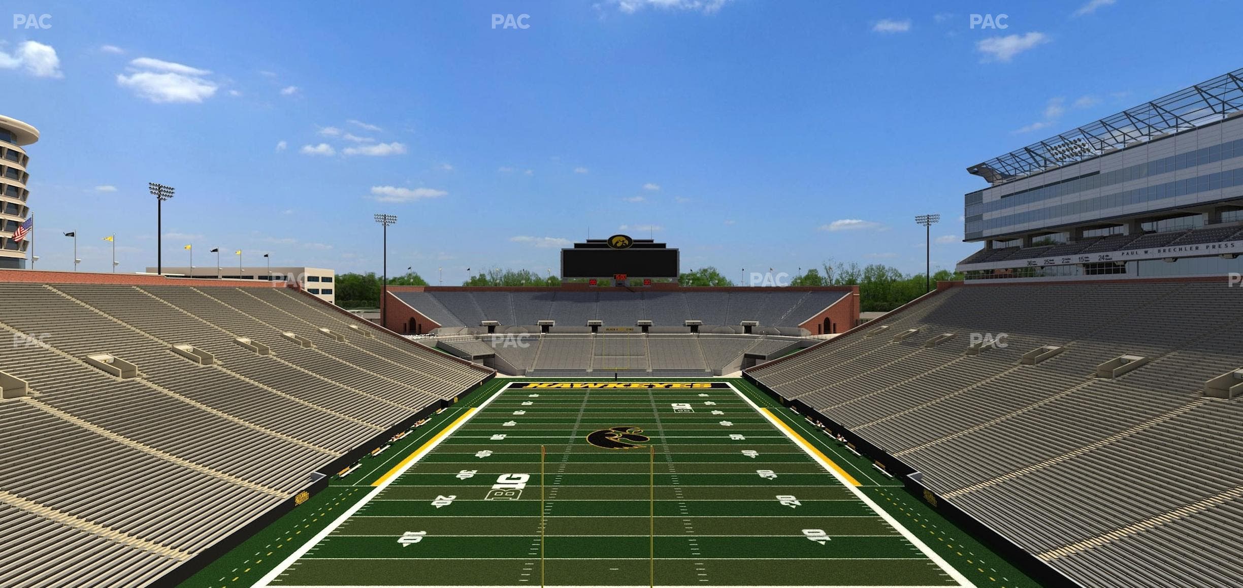 Kinnick Stadium - Section 336 Seat View