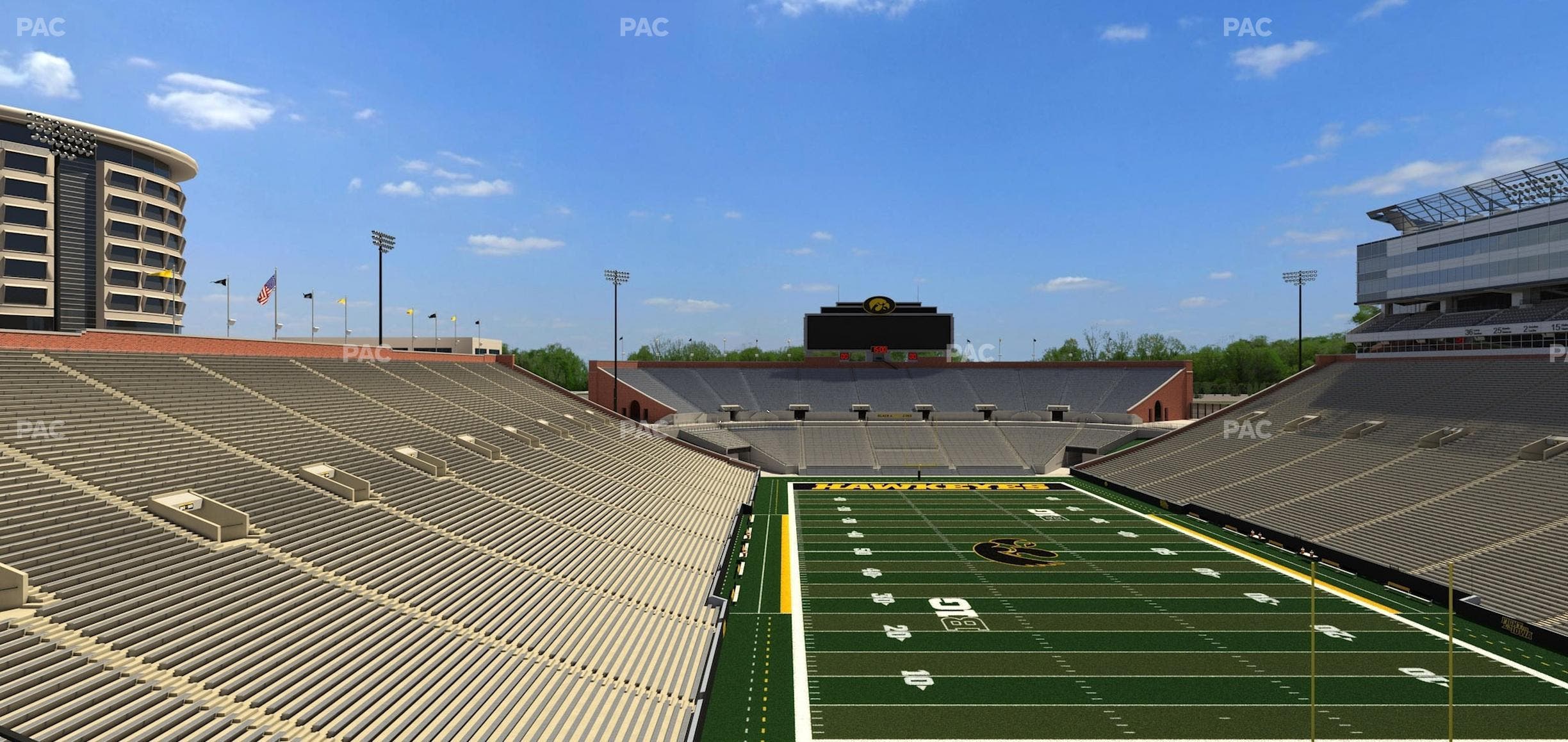 Kinnick Stadium - Section 338 Seat View