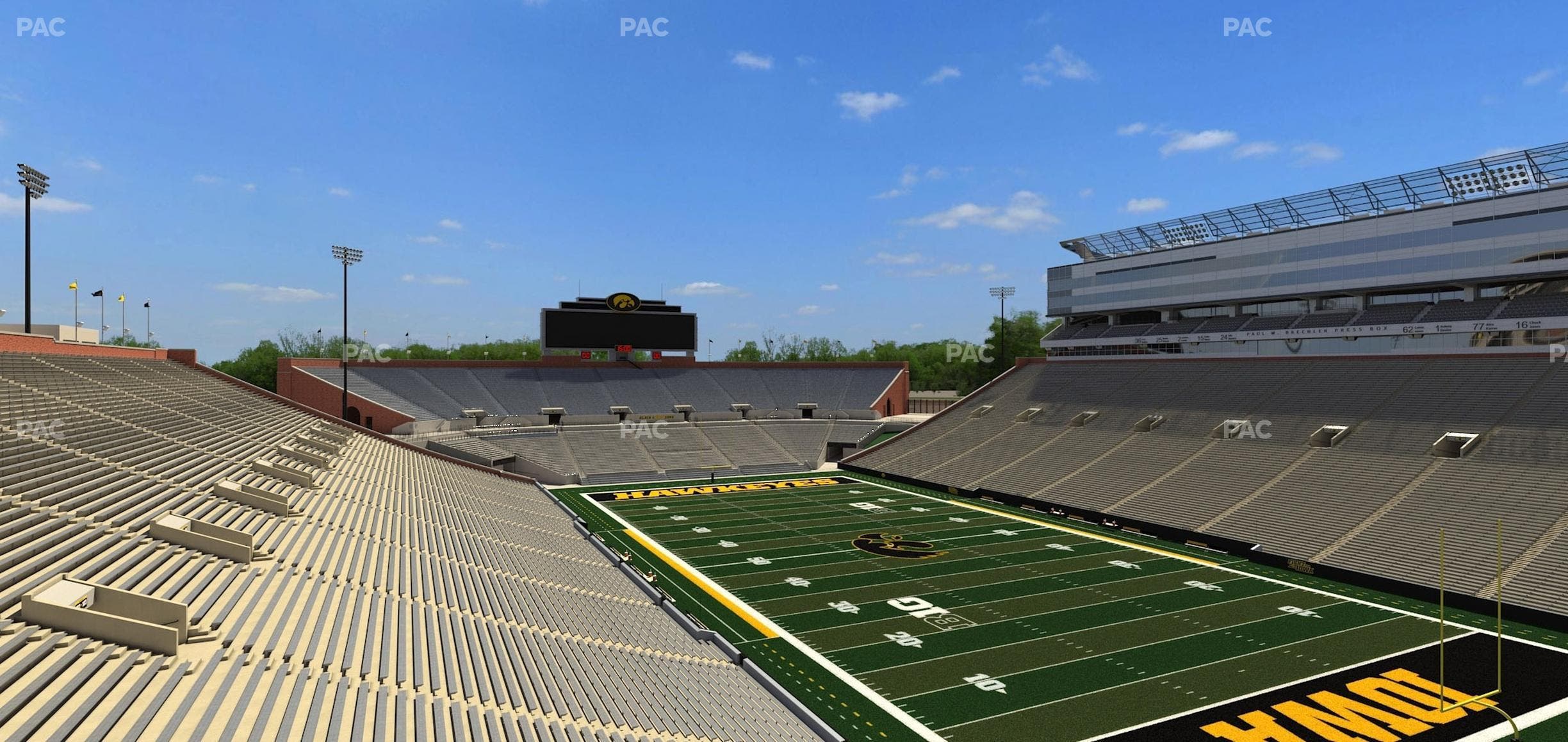 Kinnick Stadium - Section 340 Seat View