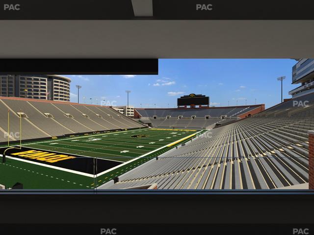 Kinnick Stadium - Section Ironmen Box 10 Seat View