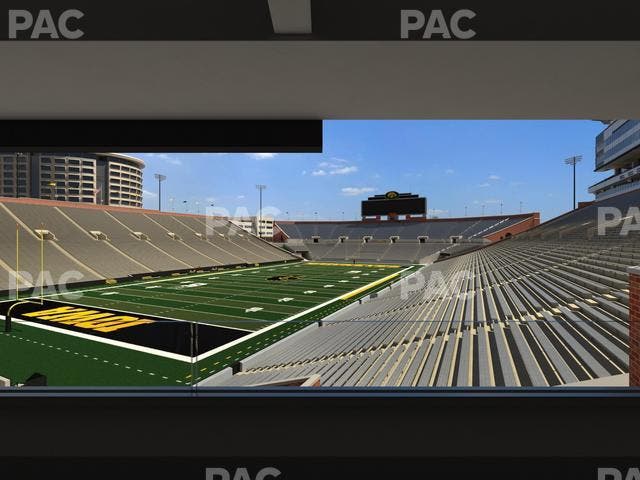 Kinnick Stadium - Section Ironmen Box 10 Seat View