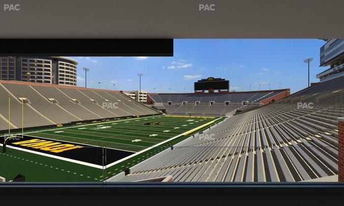 Kinnick Stadium - Section Ironmen Box 10 Seat View