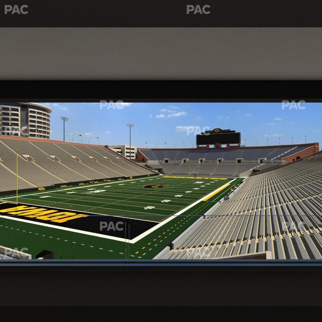 Kinnick Stadium - Section Ironmen Box 11 Seat View