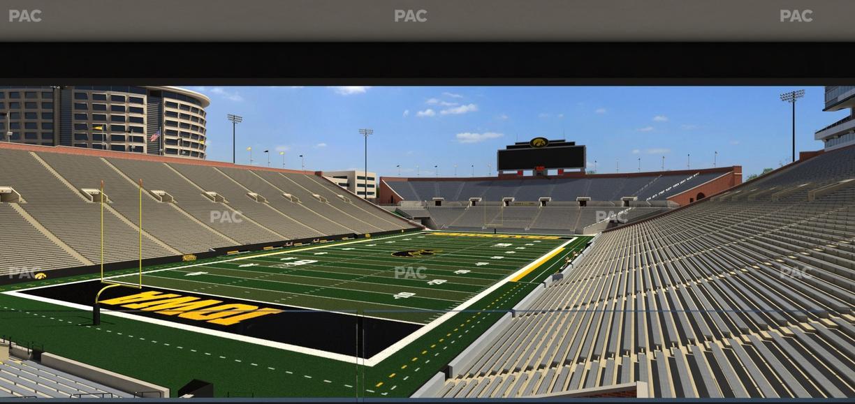 Kinnick Stadium - Section Ironmen Box 11 Seat View