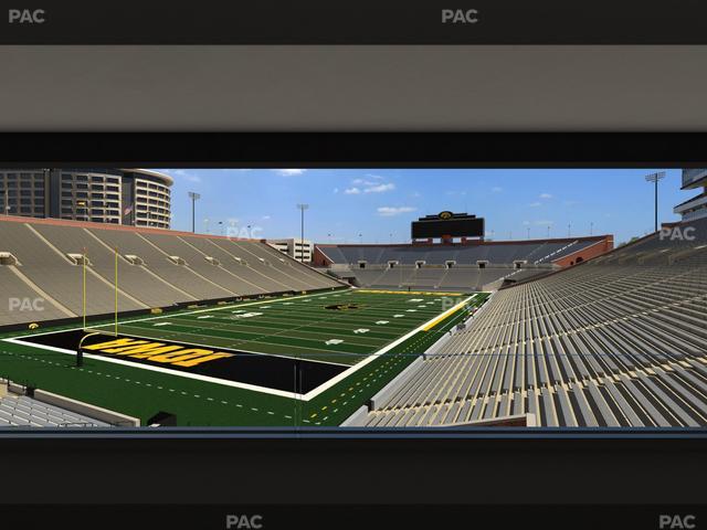 Kinnick Stadium - Section Ironmen Box 11 Seat View