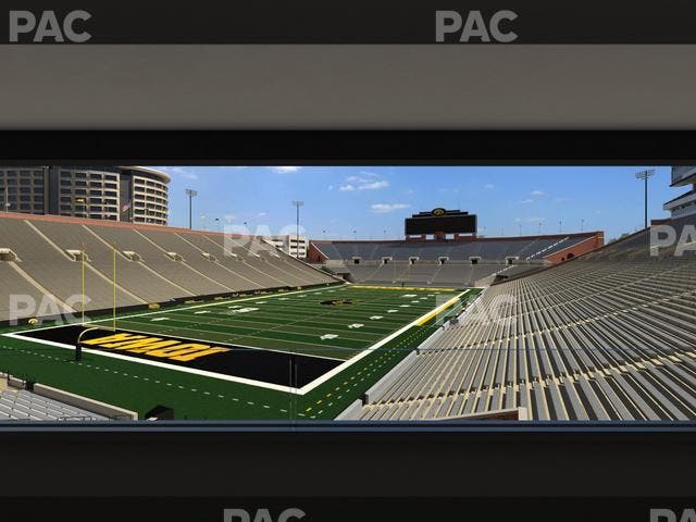 Kinnick Stadium - Section Ironmen Box 11 Seat View