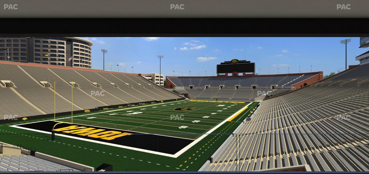 Kinnick Stadium - Section Ironmen Box 12 Seat View