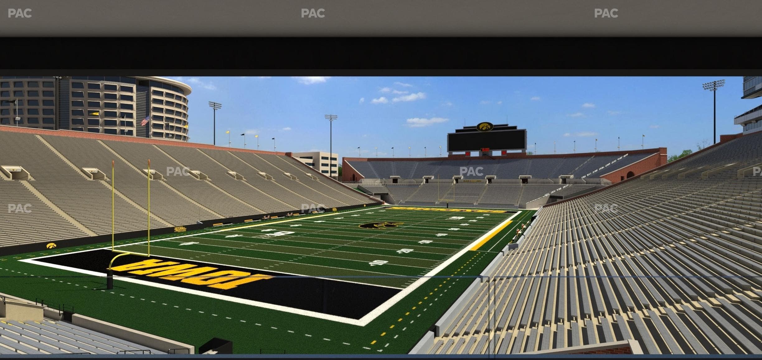 Kinnick Stadium - Section Ironmen Box 12 Seat View