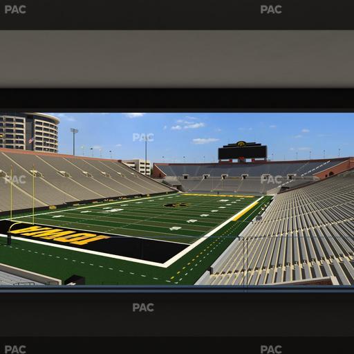 Kinnick Stadium - Section Ironmen Box 12 Seat View