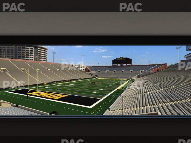 Kinnick Stadium - Section Ironmen Box 12 Seat View