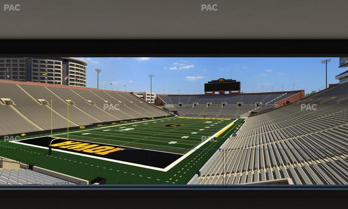 Kinnick Stadium - Section Ironmen Box 12 Seat View