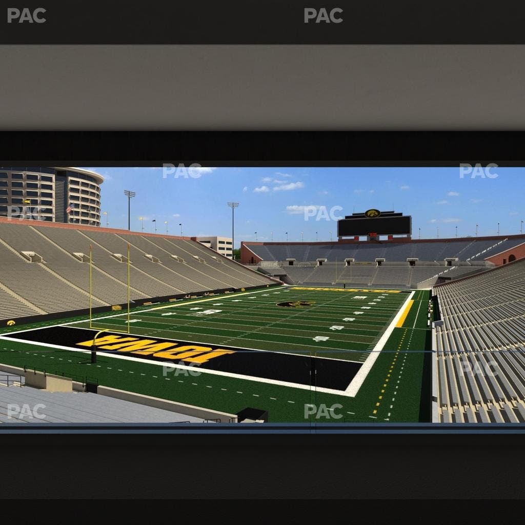 Kinnick Stadium - Section Ironmen Box 13 Seat View