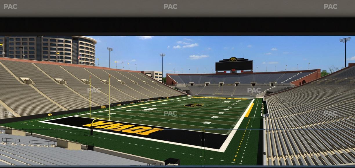Kinnick Stadium - Section Ironmen Box 13 Seat View