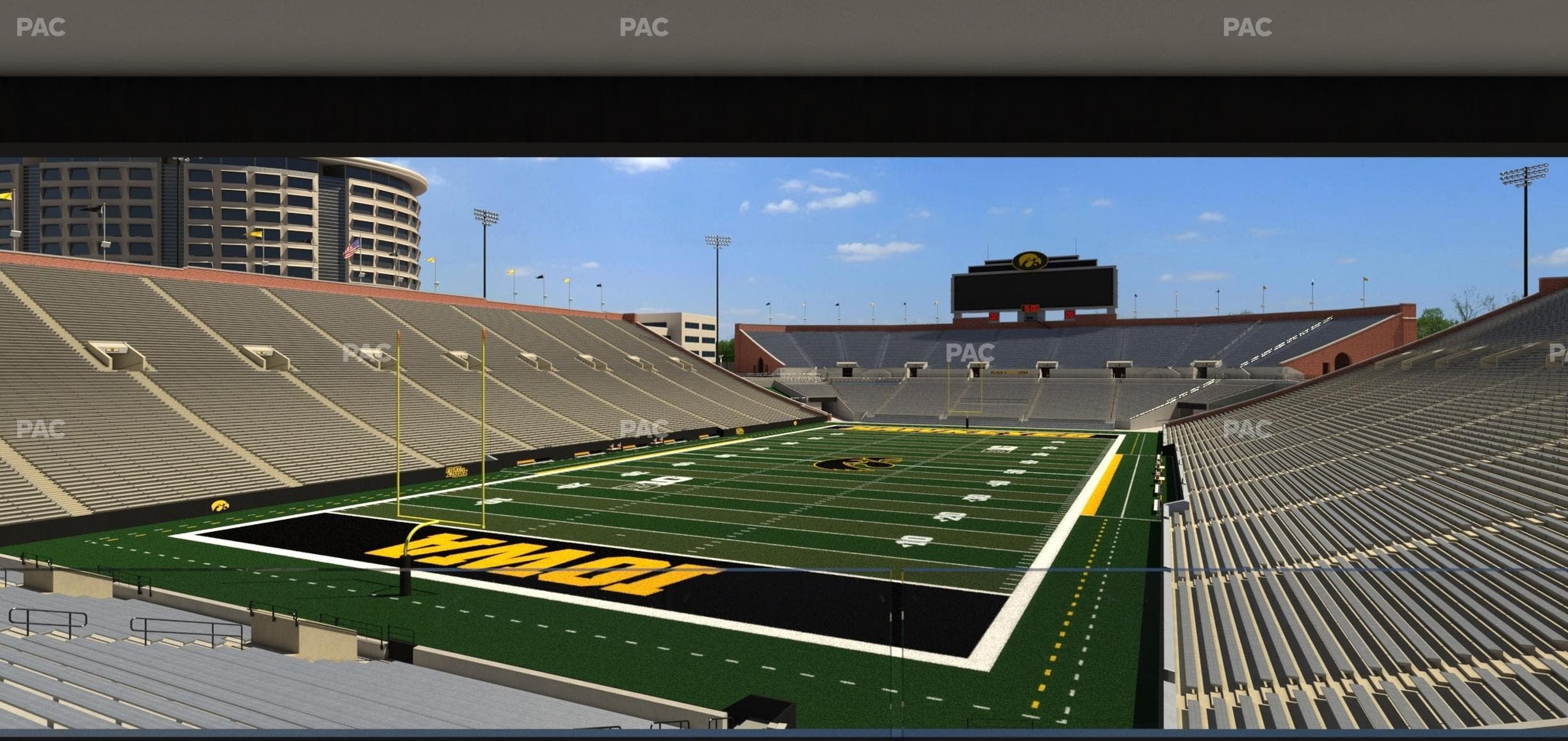 Kinnick Stadium - Section Ironmen Box 13 Seat View