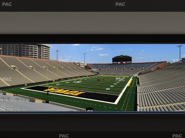 Kinnick Stadium - Section Ironmen Box 13 Seat View