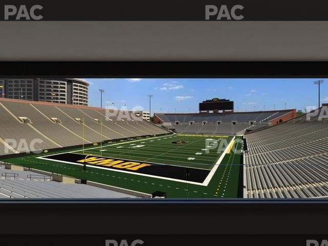 Kinnick Stadium - Section Ironmen Box 13 Seat View