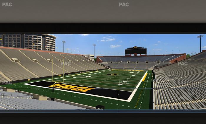 Kinnick Stadium - Section Ironmen Box 13 Seat View