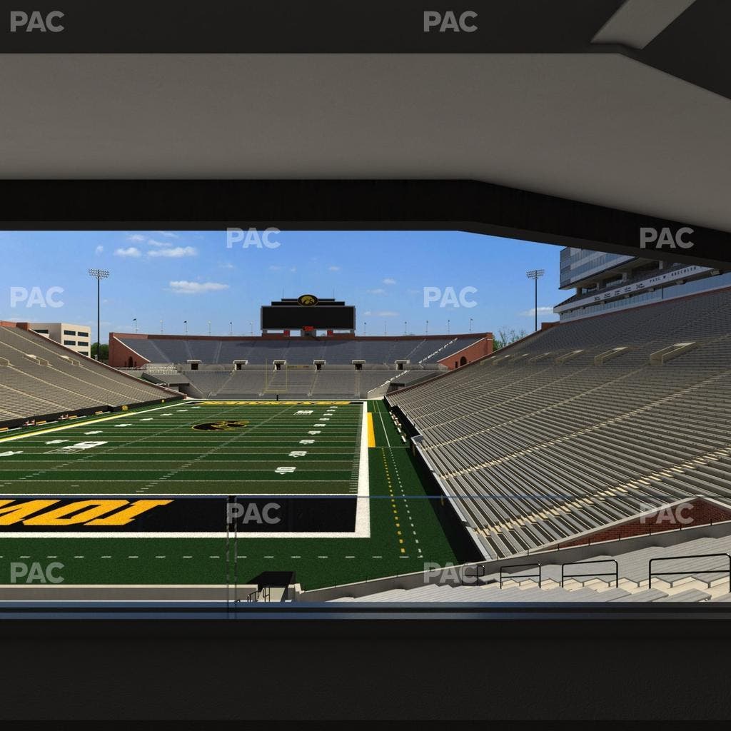 Kinnick Stadium - Section Ironmen Box 15 Seat View