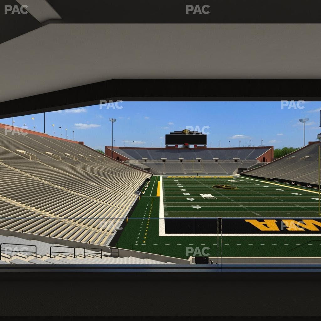 Kinnick Stadium - Section Ironmen Box 16 Seat View