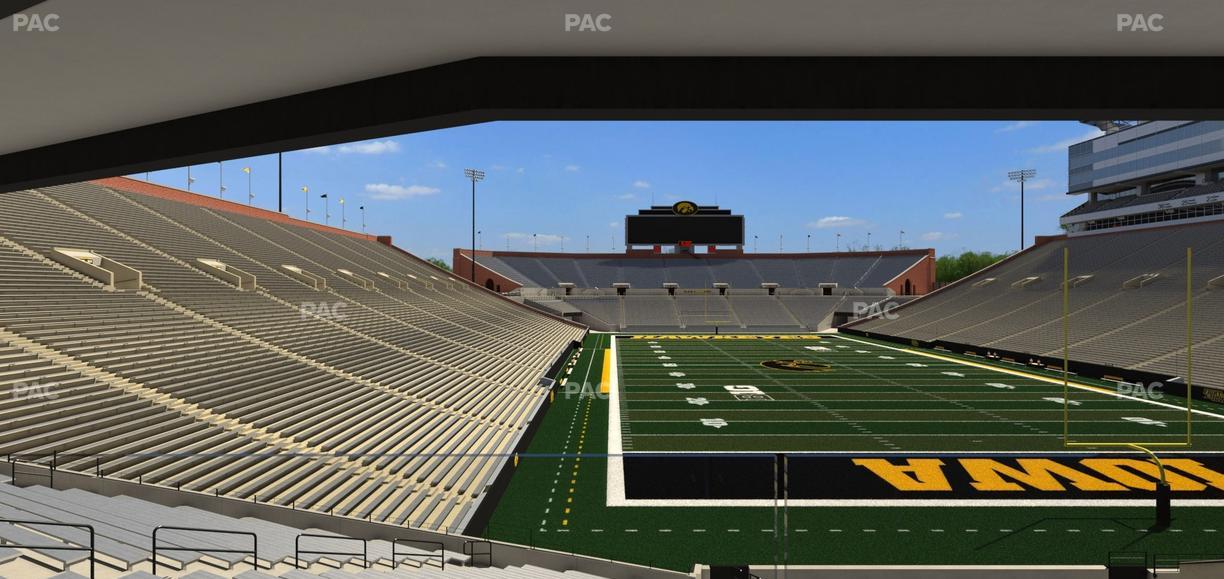 Kinnick Stadium - Section Ironmen Box 16 Seat View