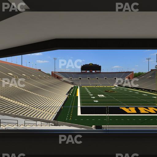 Kinnick Stadium - Section Ironmen Box 16 Seat View