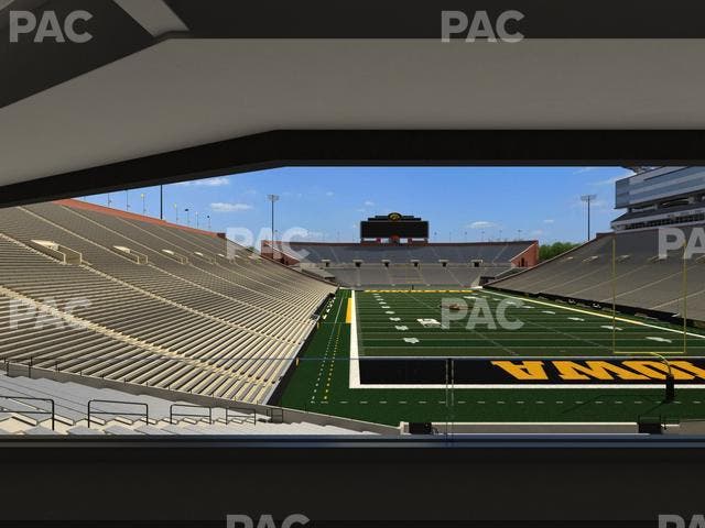 Kinnick Stadium - Section Ironmen Box 16 Seat View