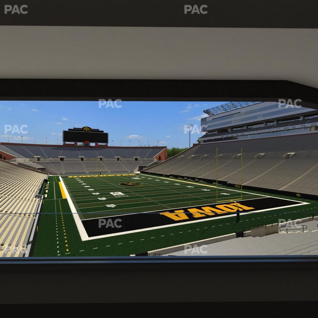 Kinnick Stadium - Section Ironmen Box 17 Seat View