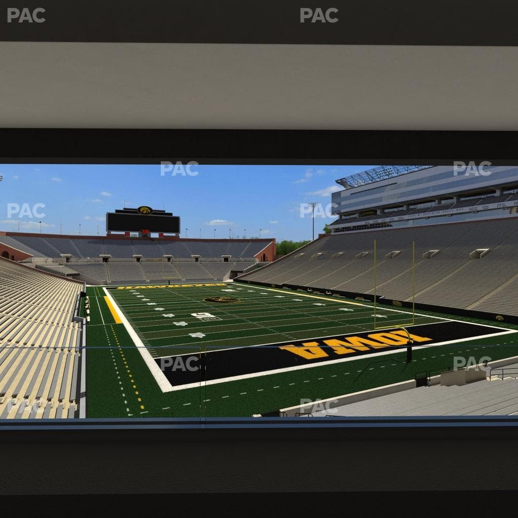 Kinnick Stadium - Section Ironmen Box 18 Seat View