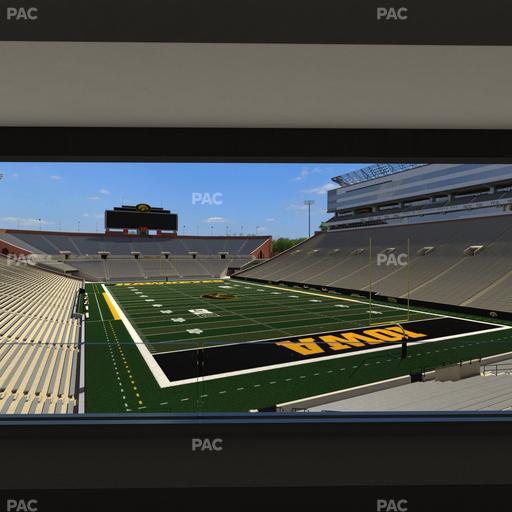 Kinnick Stadium - Section Ironmen Box 18 Seat View