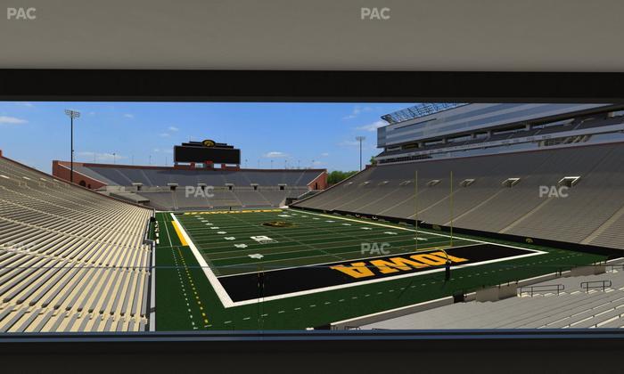 Kinnick Stadium - Section Ironmen Box 18 Seat View