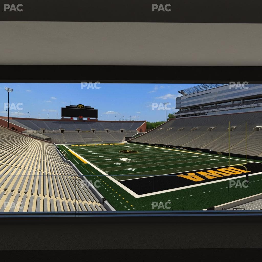 Kinnick Stadium - Section Ironmen Box 19 Seat View