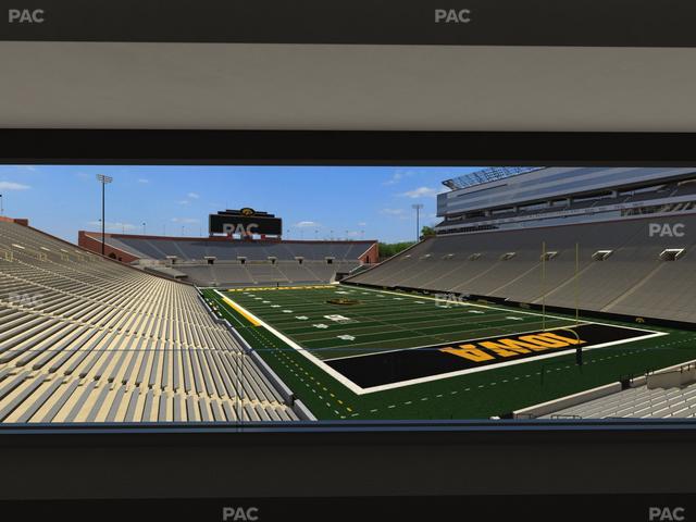 Kinnick Stadium - Section Ironmen Box 19 Seat View