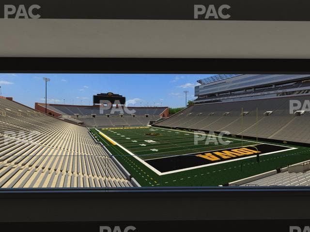 Kinnick Stadium - Section Ironmen Box 19 Seat View