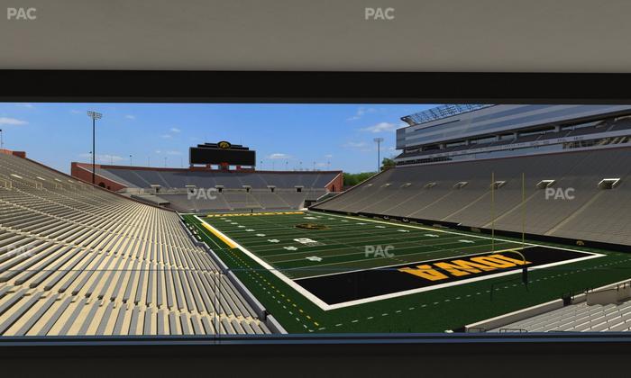 Kinnick Stadium - Section Ironmen Box 19 Seat View