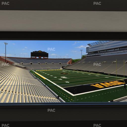 Kinnick Stadium - Section Ironmen Box 20 Seat View