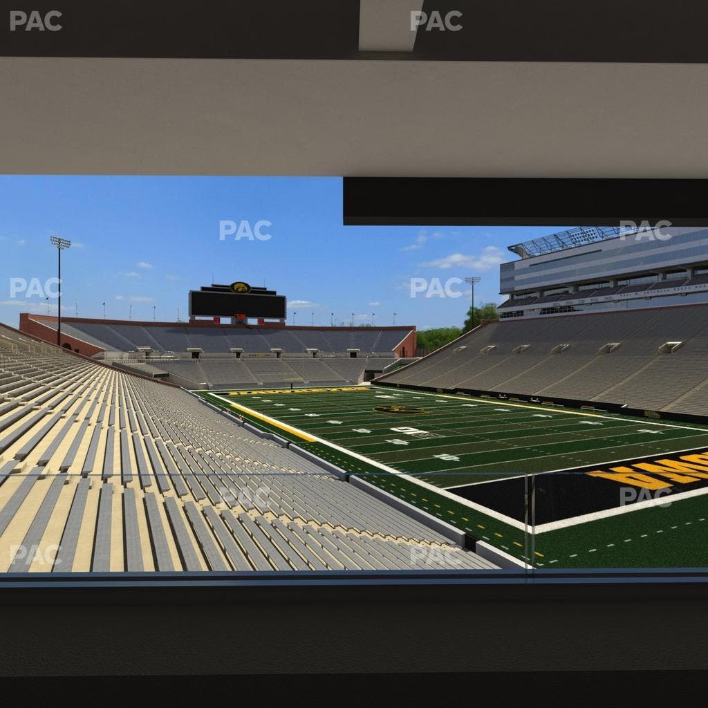 Kinnick Stadium - Section Ironmen Box 21 Seat View