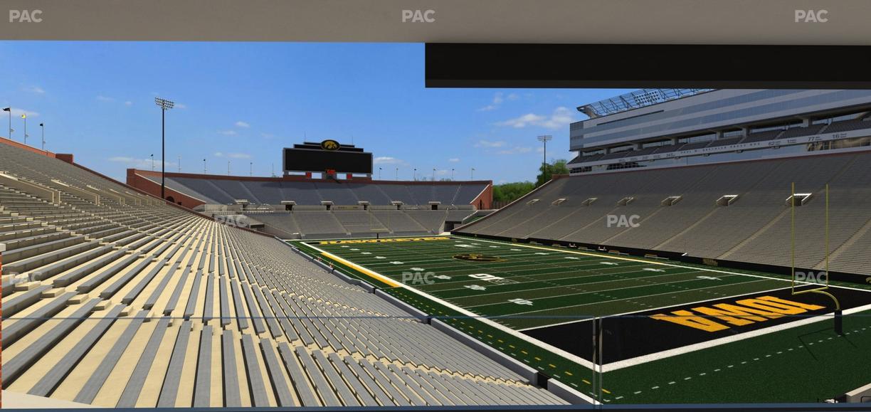 Kinnick Stadium - Section Ironmen Box 21 Seat View