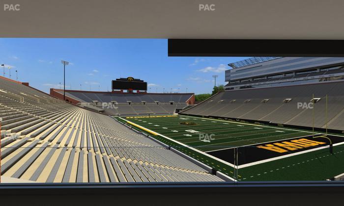 Kinnick Stadium - Section Ironmen Box 21 Seat View