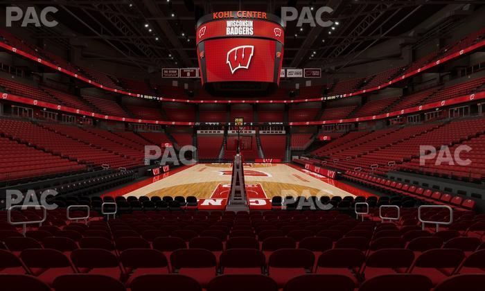 Kohl Center - Section 101 Seat View
