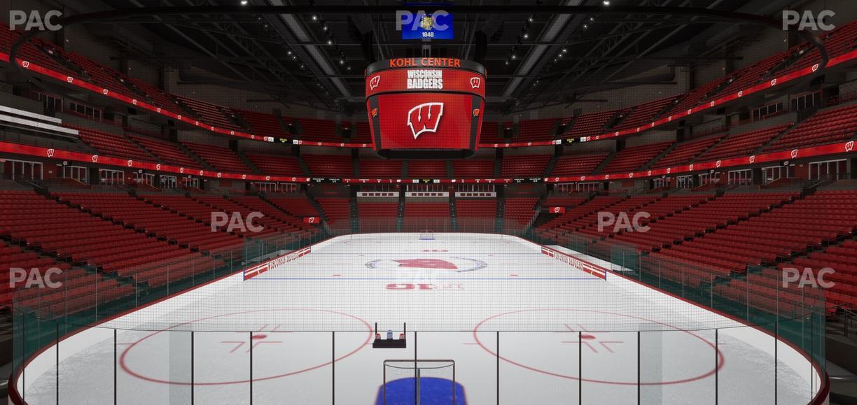 Kohl Center - Section 101 Seat View