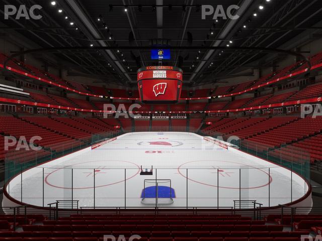 Kohl Center - Section 101 Seat View