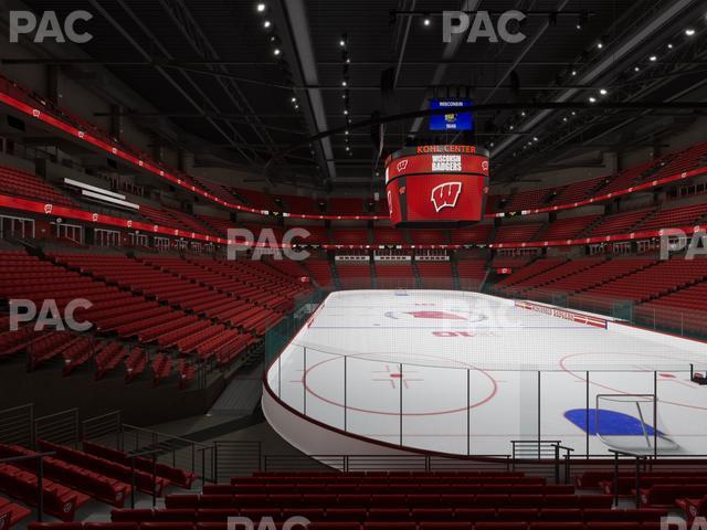 Kohl Center - Section 102 Seat View