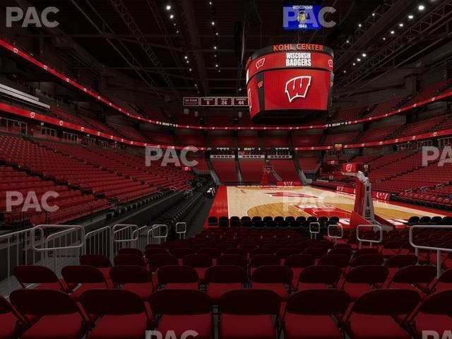 Kohl Center - Section 102 Seat View