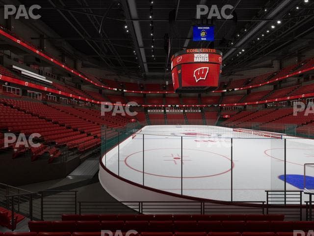 Kohl Center - Section 102 Seat View