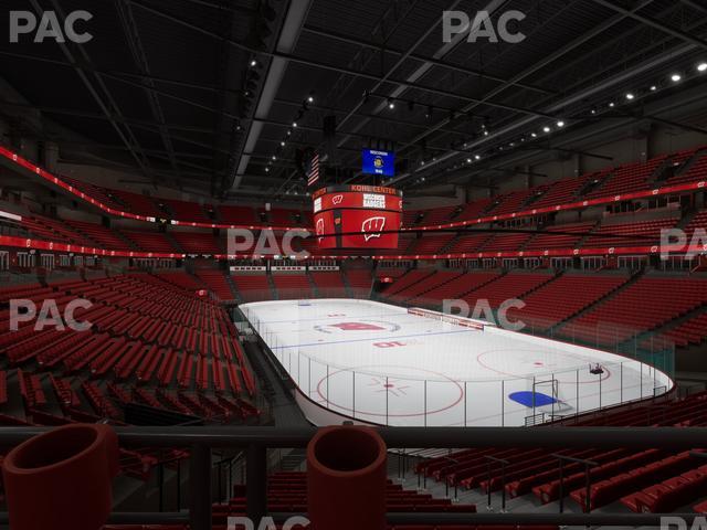 Kohl Center - Section 103 Wc Seat View