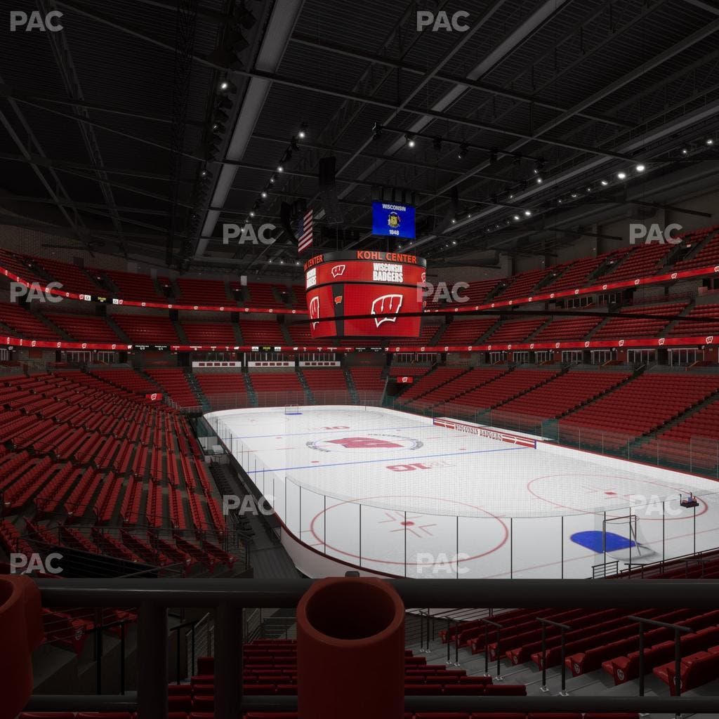 Kohl Center - Section 103 Wc Seat View