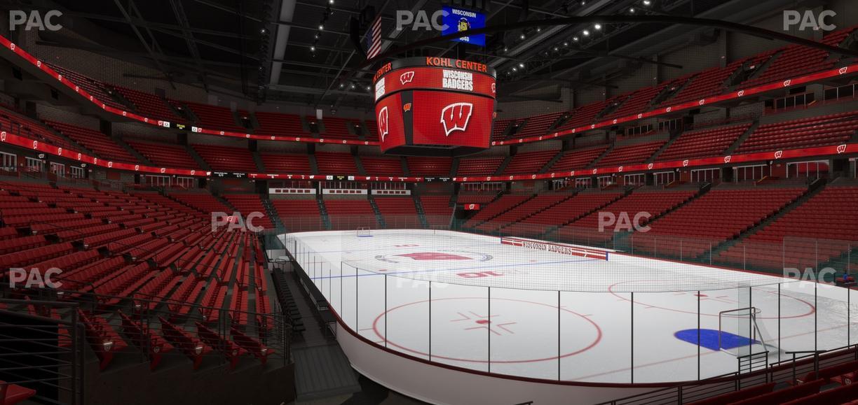 Kohl Center - Section 103 Seat View