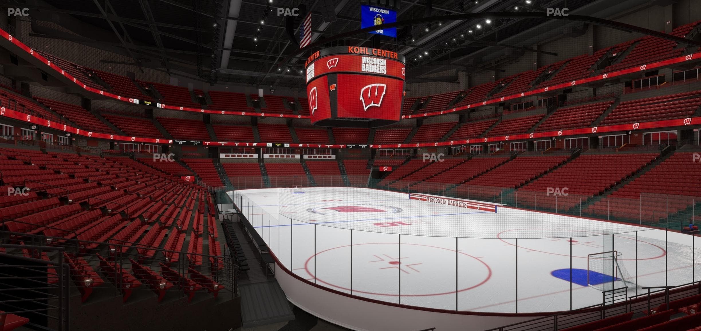 Kohl Center - Section 103 Seat View