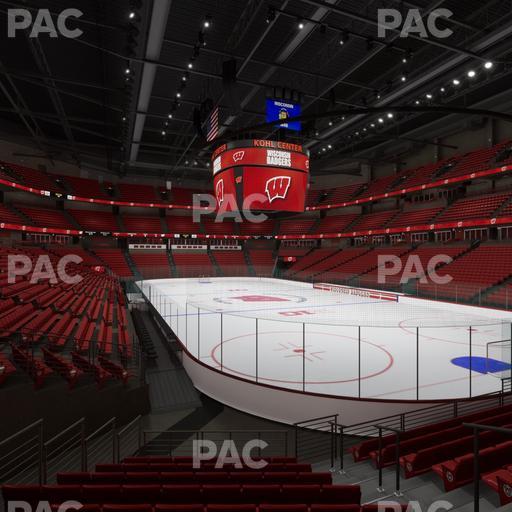 Kohl Center - Section 103 Seat View